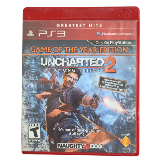 Uncharted 2 Among Thieves Goty Ps3 Original