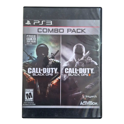 Combo Call Of Duty Black Ops 1 + 2 Ps3 Original