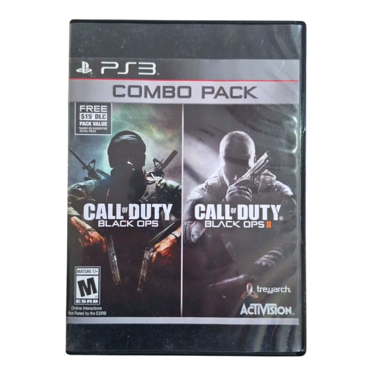 Combo Call Of Duty Black Ops 1 + 2 Ps3 Original