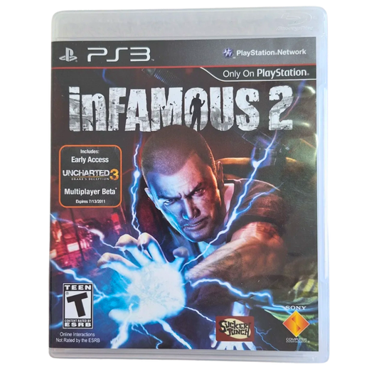 Infamous 2 - Ps3 - Físico Original Usado