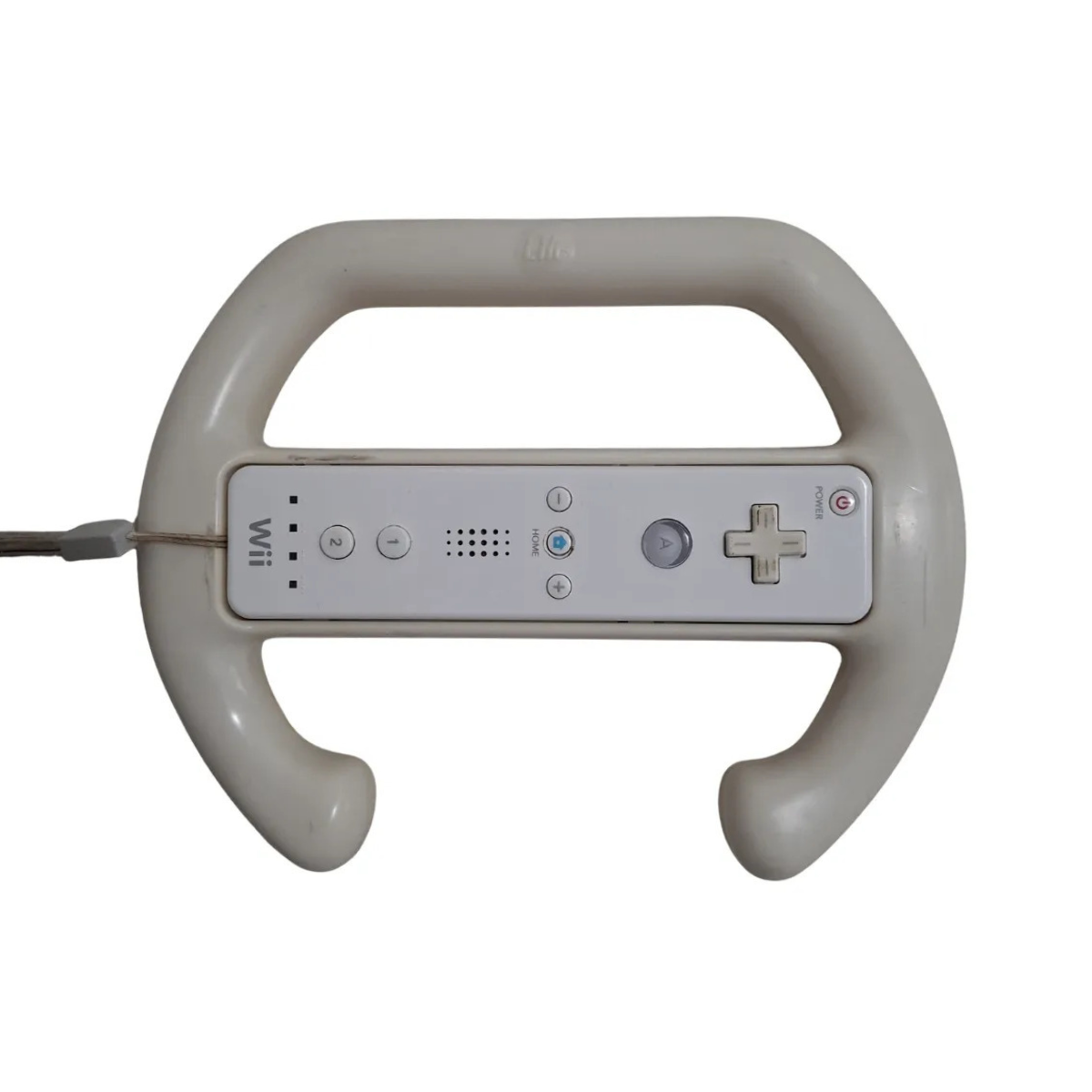 Control Wii Blanco Volante Nintendo Accesorio Combo