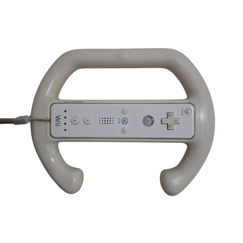 Control Wii Blanco Volante Nintendo Accesorio Combo