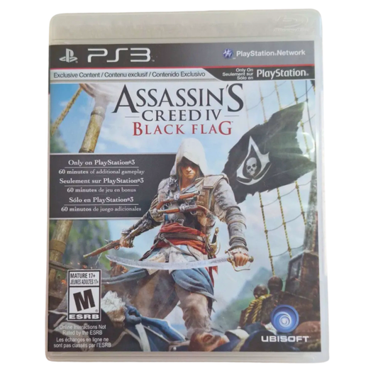 Assassin's Creed Iv Black Flag - Ps3 - Físico Original Usado