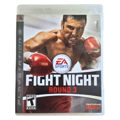 Fight Night Round 3 - Ps3 - Físico Original Usado