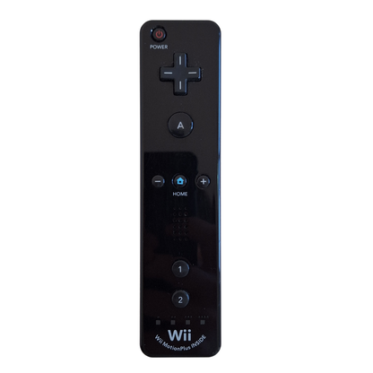 Wiimote Motion Plus Inside Negro Nintendo Wii Original Blanco