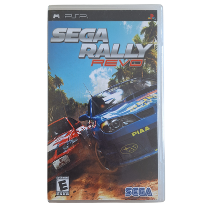Caja Manual Original Sega Rally Revo Sony Psp Sin Juego