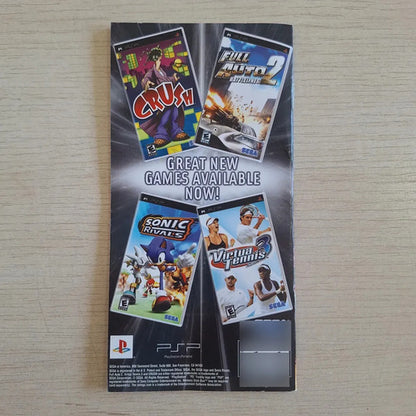 Caja Manual Original Sega Rally Revo Sony Psp Sin Juego