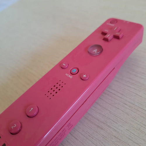 Wiimote Motion Plus Inside Rosa Nintendo Wii Original Blanco