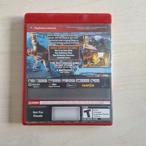 Uncharted 2 Among Thieves Goty Ps3 Original