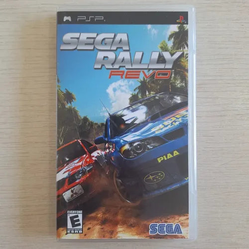 Caja Manual Original Sega Rally Revo Sony Psp Sin Juego