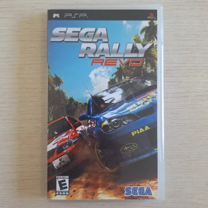 Caja Manual Original Sega Rally Revo Sony Psp Sin Juego