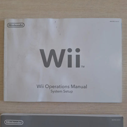 Lote Manuales Nintendo Wii Original X 3 Operations Setup