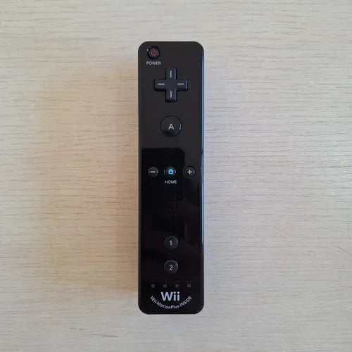 Wiimote Motion Plus Inside Negro Nintendo Wii Original Blanco