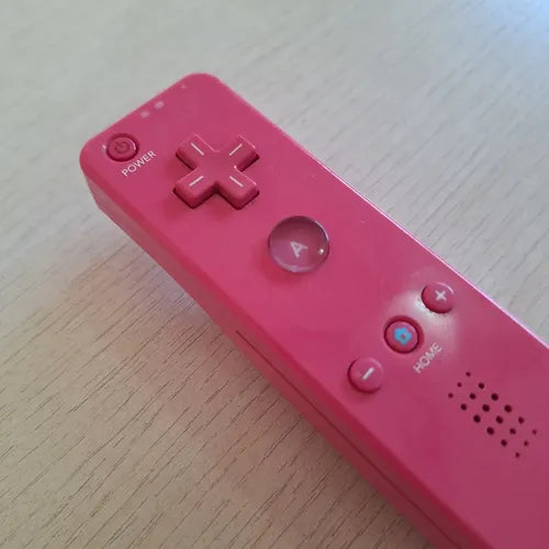 Wiimote Motion Plus Inside Rosa Nintendo Wii Original Blanco