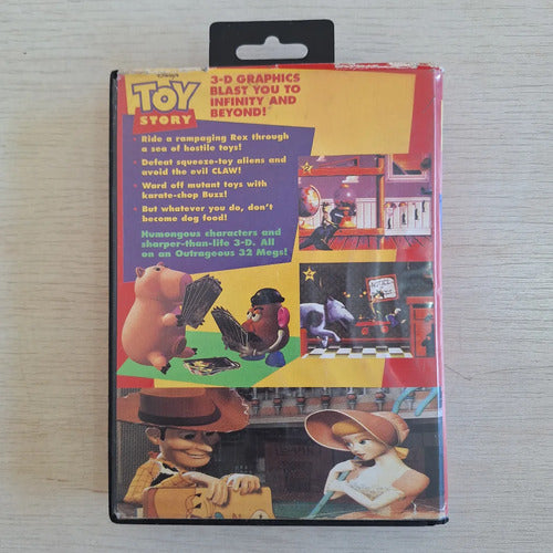 Caja Vacia Noventera Toy Story Sega Genesis Coleccionista