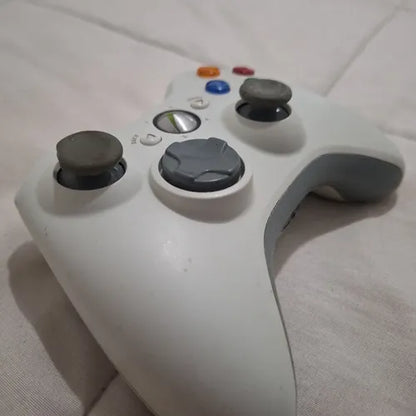 Joystick Control Xbox 360 Blanco Original Microsoft Blanco