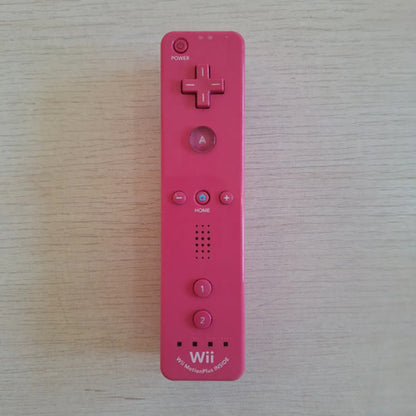 Wiimote Motion Plus Inside Rosa Nintendo Wii Original Blanco