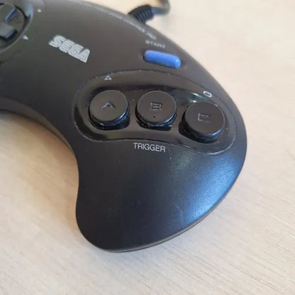 Joystick Sega Genesis Mega Drive Noventero Compatible Negro