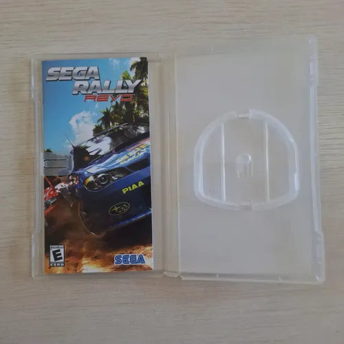Caja Manual Original Sega Rally Revo Sony Psp Sin Juego