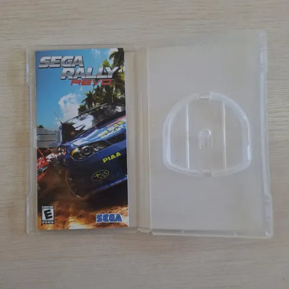 Caja Manual Original Sega Rally Revo Sony Psp Sin Juego