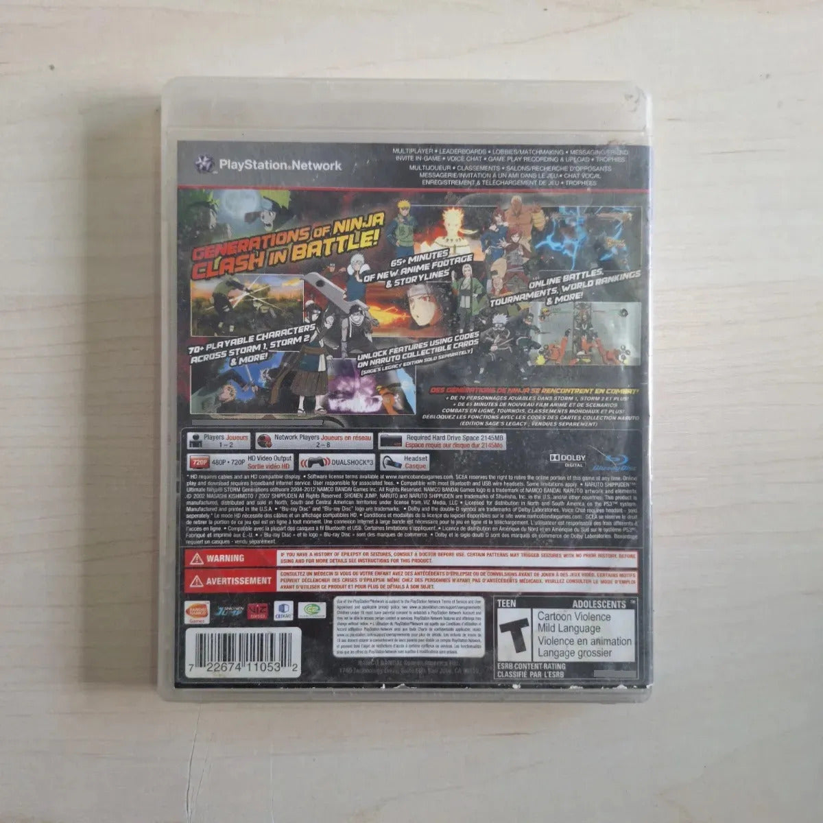 Naruto Shippuden Ultimate Storm Generations Ps3 - 3