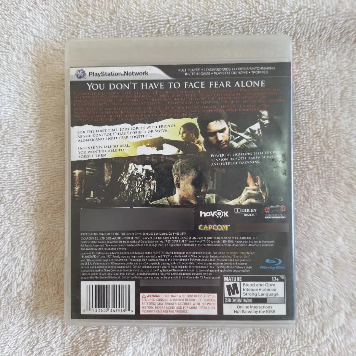 Resident Evil 5 - Ps3 - 4