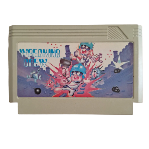 Cartucho Wrecking Crew Family Game Compatible Nes