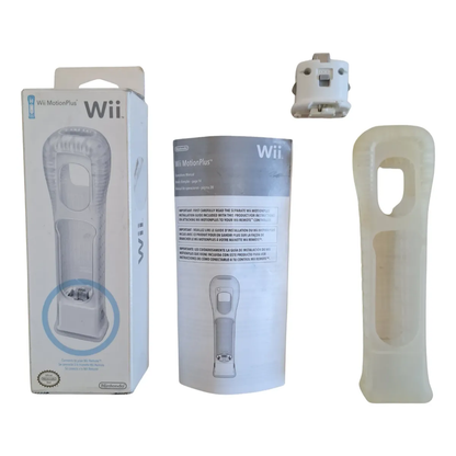 Accesorio Wii Motion Plus Original Con Caja Manual Y Funda